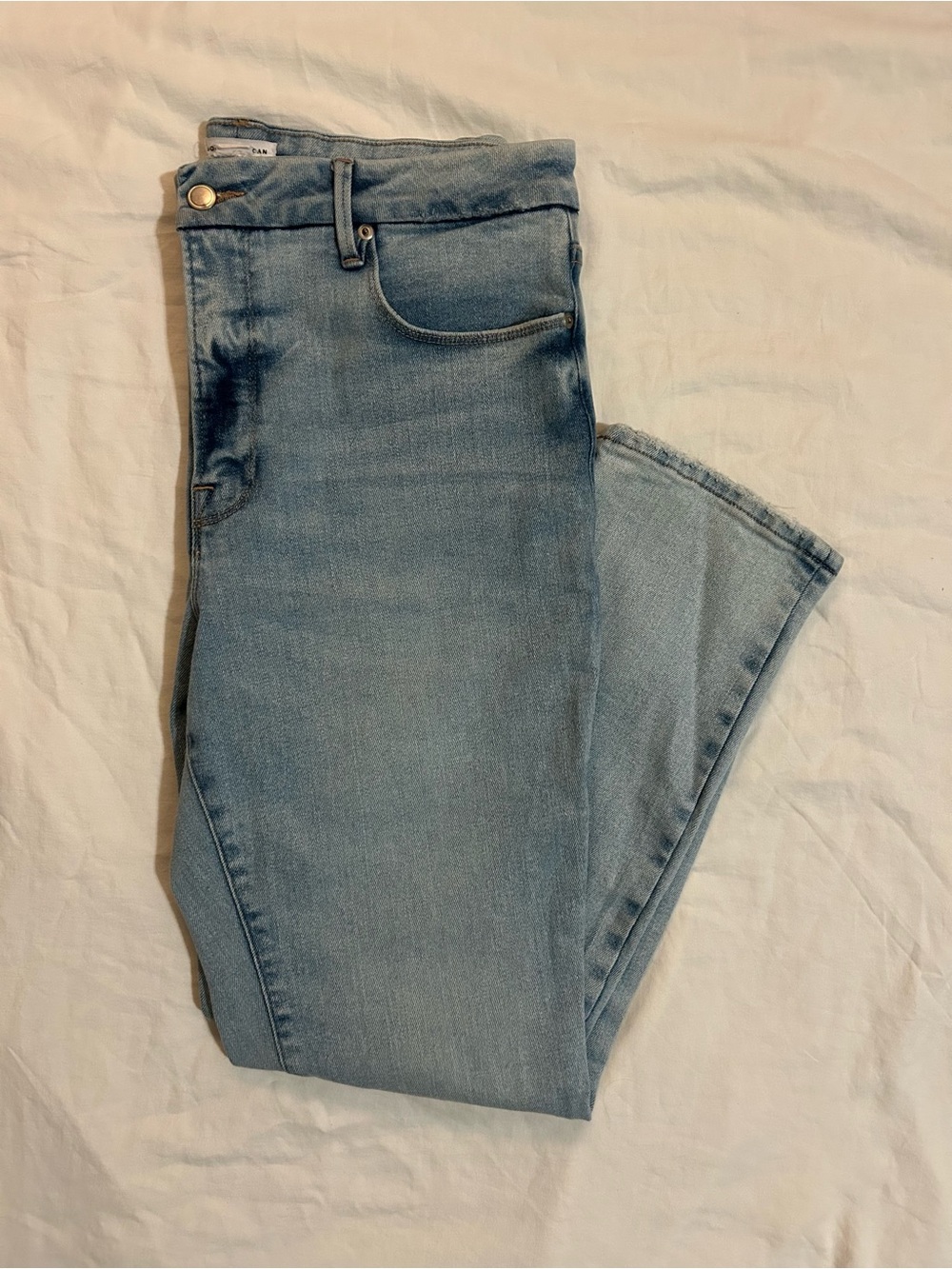 Good American Light Blue Skinny Jeans